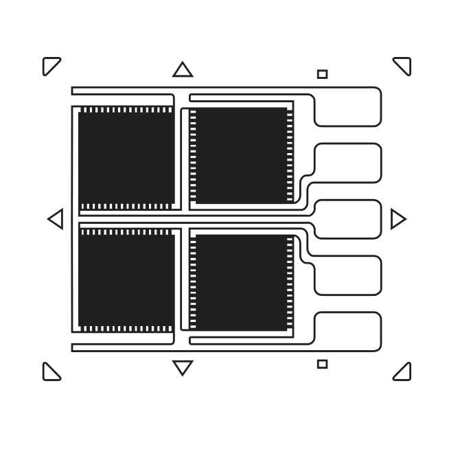 Bending Type Full Bridge Strain Gauges factory